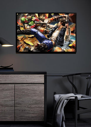 Han Solo Wall Art | Star Wars Ultra-HD Acrylic, Metal & Canvas Print - Snapping Turtle Gallery