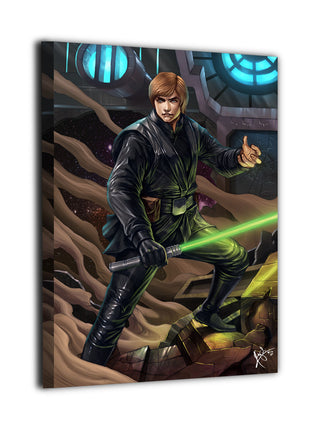 Luke Skywalker Wall Art | Star Wars HD Acrylic, Metal & Canvas Print - Snapping Turtle Gallery
