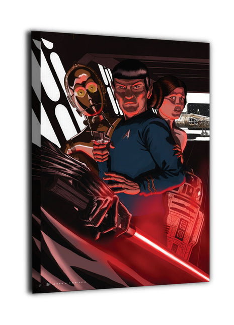 Star Wars Vs Star Trek Wall Art