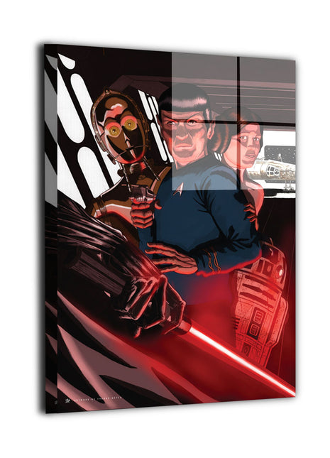 Star Wars Vs Star Trek Wall Art