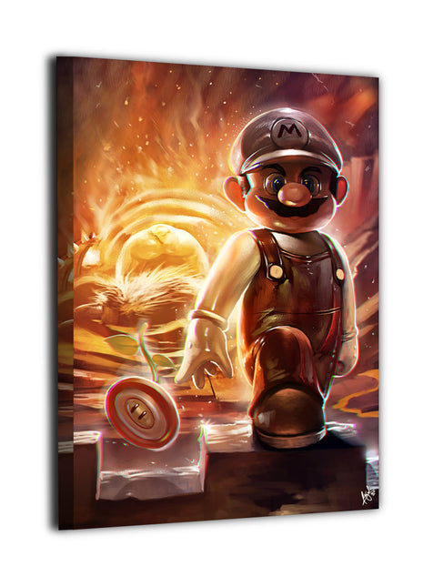 Super Mario Wall Art | Ultra-HD Acrylic, Metal & Canvas Print - Snapping Turtle Gallery