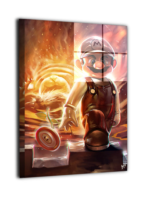 Super Mario Wall Art | Ultra-HD Acrylic, Metal & Canvas Print - Snapping Turtle Gallery