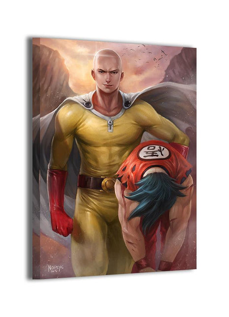 Saitama vs Goku Wall Art | Anime HD Acrylic, Metal & Canvas Print - Snapping Turtle Gallery