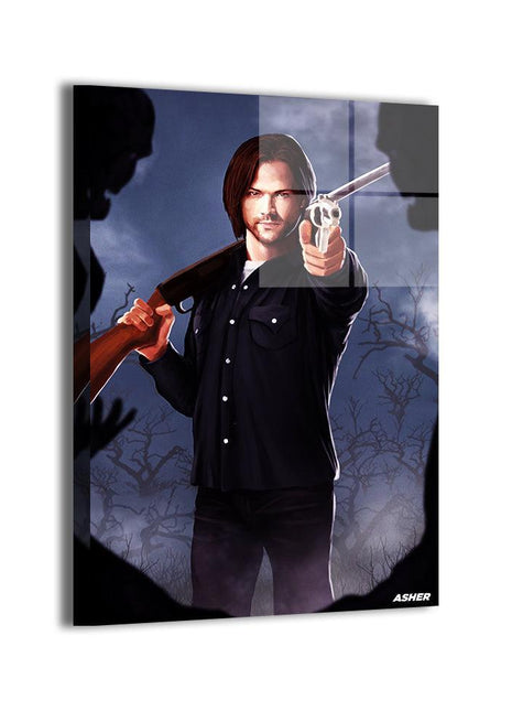 Sam Winchester Wall Art | Supernatural Acrylic, Metal & Canvas Print - Snapping Turtle Gallery
