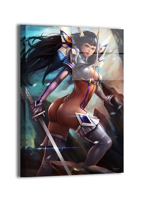 Satsuki Kiryuin Wall Art | Kill la Kill Fan Art | Snapping Turtle Gallery - Snapping Turtle Gallery