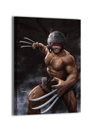 Wolverine Weapon X Wall Art | Marvel Ultra-HD Acrylic, Metal & Canvas - Snapping Turtle Gallery