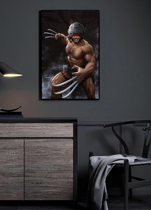 Wolverine Weapon X Wall Art | Marvel Ultra-HD Acrylic, Metal & Canvas - Snapping Turtle Gallery