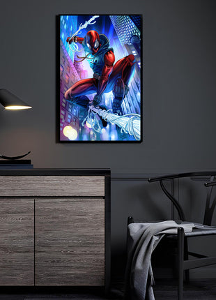 Scarlet Spider Wall Art | Ben Reilly HD Acrylic, Metal & Canvas Print - Snapping Turtle Gallery