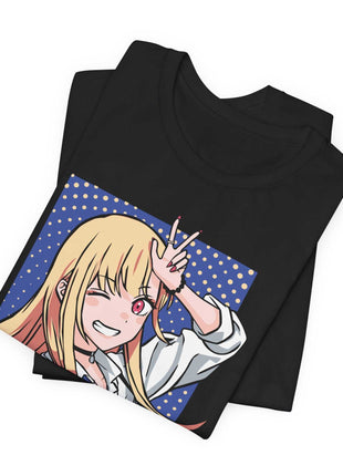 School Spirit Marin Shirt | My Dress-Up Darling Fan Art | Snapping Turtle Gallery [variant_option1] Print, Premium Wall Art by Snapping Turtle Gallery