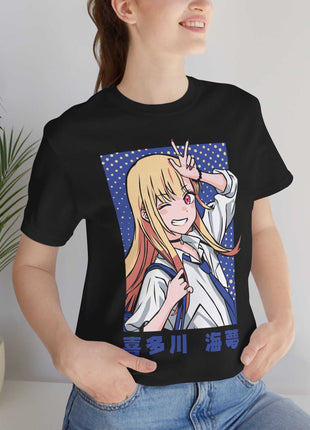 School Spirit Marin Shirt | My Dress-Up Darling Fan Art | Snapping Turtle Gallery [variant_option1] Print, Premium Wall Art by Snapping Turtle Gallery