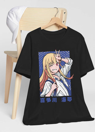 School Spirit Marin Shirt | My Dress-Up Darling Fan Art | Snapping Turtle Gallery [variant_option1] Print, Premium Wall Art by Snapping Turtle Gallery