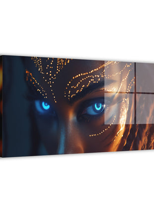 Cyberpunk Sci-Fi Art | Acrylic, Metal & Canvas - Snapping Turtle Gallery