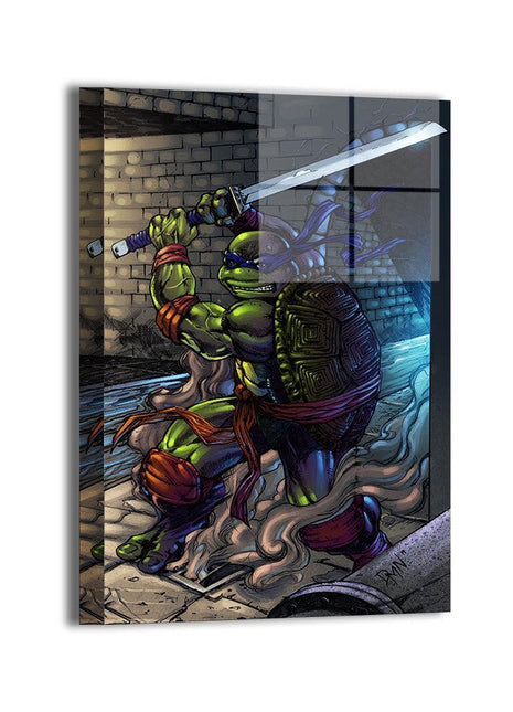 Sewer Samurai Leonardo TMNT wall art by Don Mark Noceda