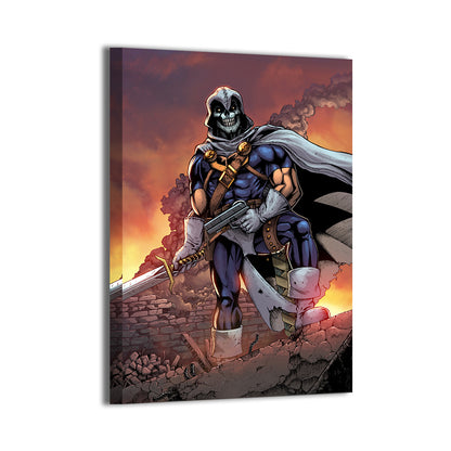 Shadow Strategist Wall Art Canvas Print – Taskmaster Artwork by Piter Parker & Nestor Redulla Jr.