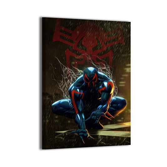 Shadow of 2099 Wall Art Canvas Print – Spider-Man 2099 by Ryan Pasibe