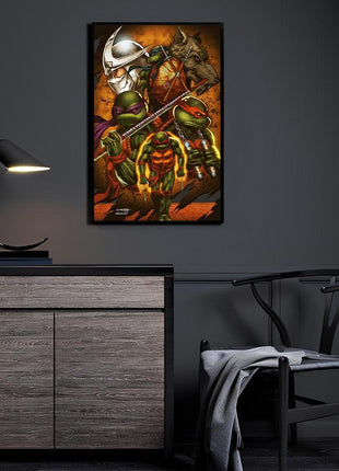Shredder and Splinter Wall Art | TMNT Fan Art | Snapping Turtle Gallery - Snapping Turtle Gallery