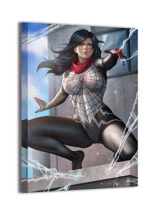 Silk Wall Art | Marvel Ultra-HD Acrylic, Metal & Canvas Print - Snapping Turtle Gallery
