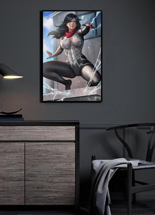 Silk Wall Art | Marvel Ultra-HD Acrylic, Metal & Canvas Print - Snapping Turtle Gallery