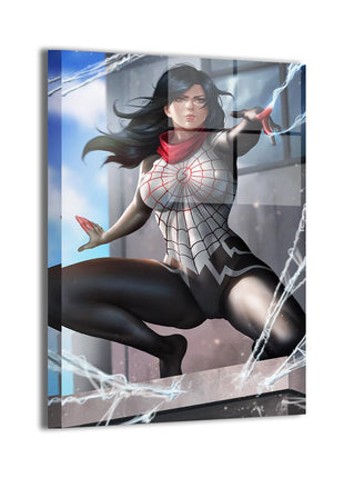 Silk Wall Art | Marvel Ultra-HD Acrylic, Metal & Canvas Print - Snapping Turtle Gallery