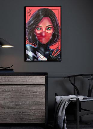 Silk Wall Art | Aurelio Rigoni Acrylic, Metal & Canvas Print - Snapping Turtle Gallery
