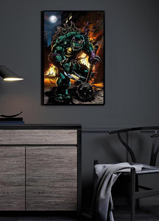 Slash Wall Art | Savage Slash | Snapping Turtle Gallery - Snapping Turtle Gallery