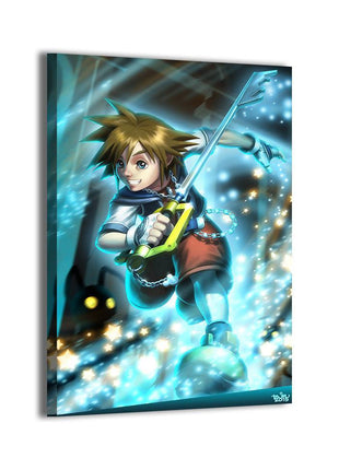 Sora Wall Art | Kingdom Hearts Fan Art | Snapping Turtle Gallery [variant_option1] Print, Premium Wall Art by Snapping Turtle Gallery