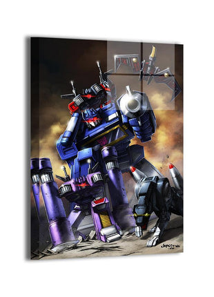 Soundwave Art | Acrylic, Metal & Canvas - Snapping Turtle Gallery