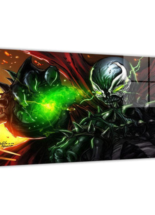 Spawn Wall Art | Spawned Retribution HD Acrylic, Metal & Canvas Print - Snapping Turtle Gallery