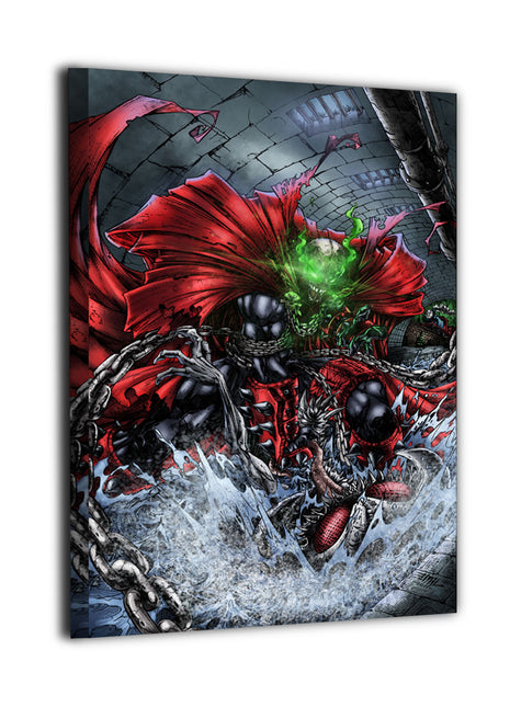 Chains of the Hellspawn Spawn vs Violator Wall Art