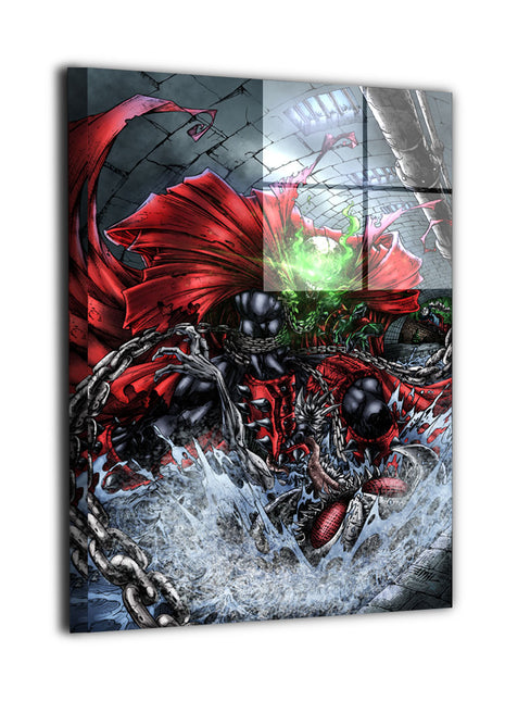 Chains of the Hellspawn Spawn vs Violator Wall Art