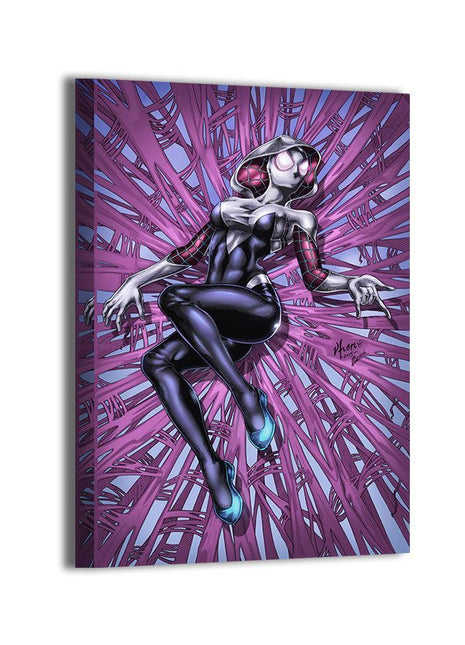 Spider-Gwen Wall Art | Marvel Fan Art | Snapping Turtle Gallery - Snapping Turtle Gallery