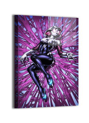 Spider-Gwen Wall Art | Marvel Fan Art | Snapping Turtle Gallery - Snapping Turtle Gallery