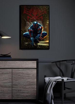 Spider-Man 2099 Wall Art | Marvel Fan Art | Snapping Turtle Gallery [variant_option1] Print, Premium Wall Art by Snapping Turtle Gallery