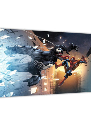 Spider-Man & Venom Wall Art | Marvel Fan Art | Snapping Turtle Gallery - Snapping Turtle Gallery