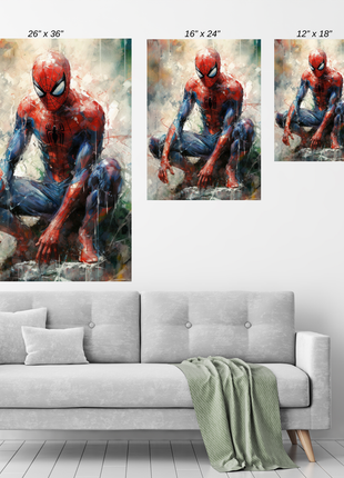 Spider-Man Wall Art | Marvel Ultra-HD Acrylic, Metal & Canvas Print - Snapping Turtle Gallery