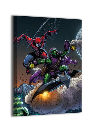 Spider-Man Wall Art | Web of Vengeance Acrylic, Metal & Canvas Print - Snapping Turtle Gallery