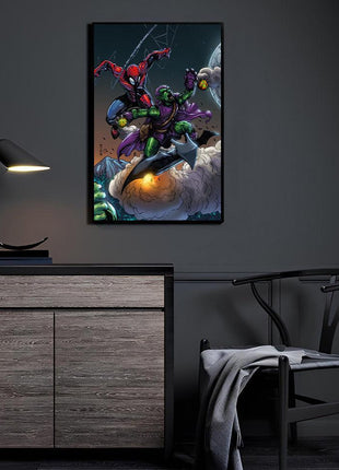 Spider-Man Wall Art | Web of Vengeance Acrylic, Metal & Canvas Print - Snapping Turtle Gallery