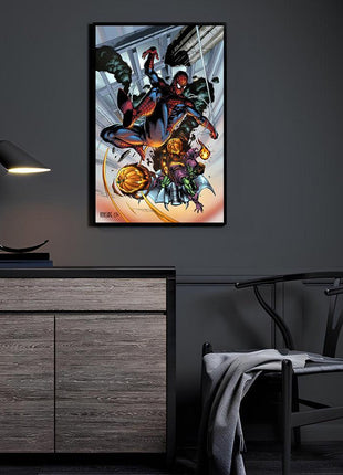 Spider-Man vs Green Goblin Wall Art | Marvel Fan Art | Snapping Turtle Gallery - Snapping Turtle Gallery