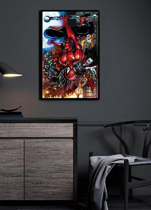 Spider-Man vs Morbius Wall Art | Marvel Acrylic, Metal & Canvas Prints - Snapping Turtle Gallery