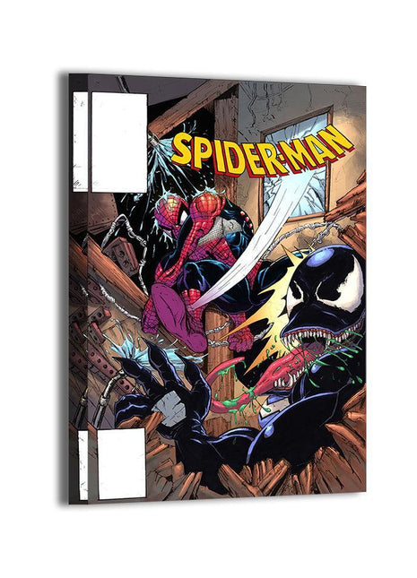 Spider-Man vs Venom Wall Art | Marvel HD Acrylic, Metal & Canvas Print - Snapping Turtle Gallery