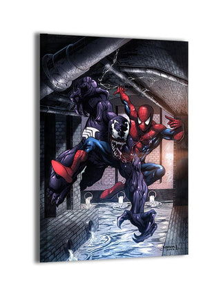 Spider-Man vs Venom Wall Art | Marvel Fan Art | Snapping Turtle Gallery - Snapping Turtle Gallery