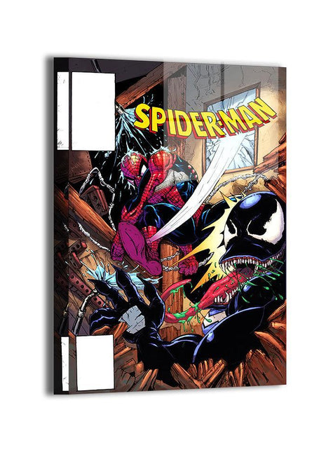 Spider-Man vs Venom Wall Art | Marvel HD Acrylic, Metal & Canvas Print - Snapping Turtle Gallery