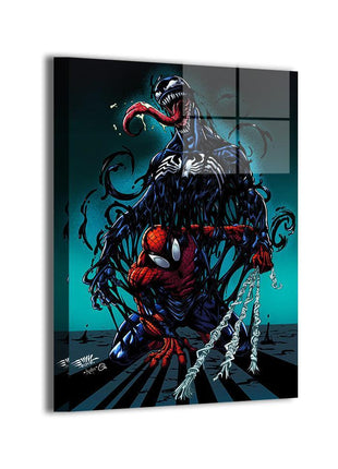 Spider-Man vs Venom Wall Art | Marvel Fan Art | Snapping Turtle Gallery - Snapping Turtle Gallery