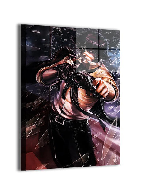 Spike Spiegel Wall Art | Cowboy Bebop Acrylic, Metal & Canvas Print - Snapping Turtle Gallery