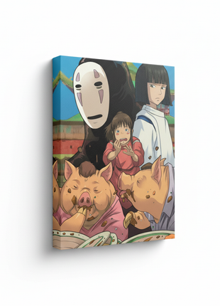 Spirited Away Wall Art | Studio Ghibli Acrylic, Metal & Canvas - Snapping Turtle Gallery