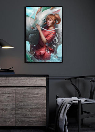 Spirited Away Wall Art | Studio Ghibli Ultra-HD Acrylic, Metal & Canvas Print - Snapping Turtle Gallery