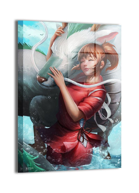 Spirited Away Wall Art | Studio Ghibli Ultra-HD Acrylic, Metal & Canvas Print - Snapping Turtle Gallery
