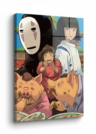 Spirited Away Wall Art | Studio Ghibli Acrylic, Metal & Canvas - Snapping Turtle Gallery