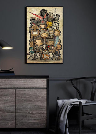 Star Wars the Force Awakens Wall Art | HD Acrylic Metal & Canvas Print - Snapping Turtle Gallery