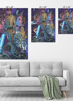 Star Wars Wall Art | Legacy of the Force | Snapping Turtle Gallery - Snapping Turtle Gallery